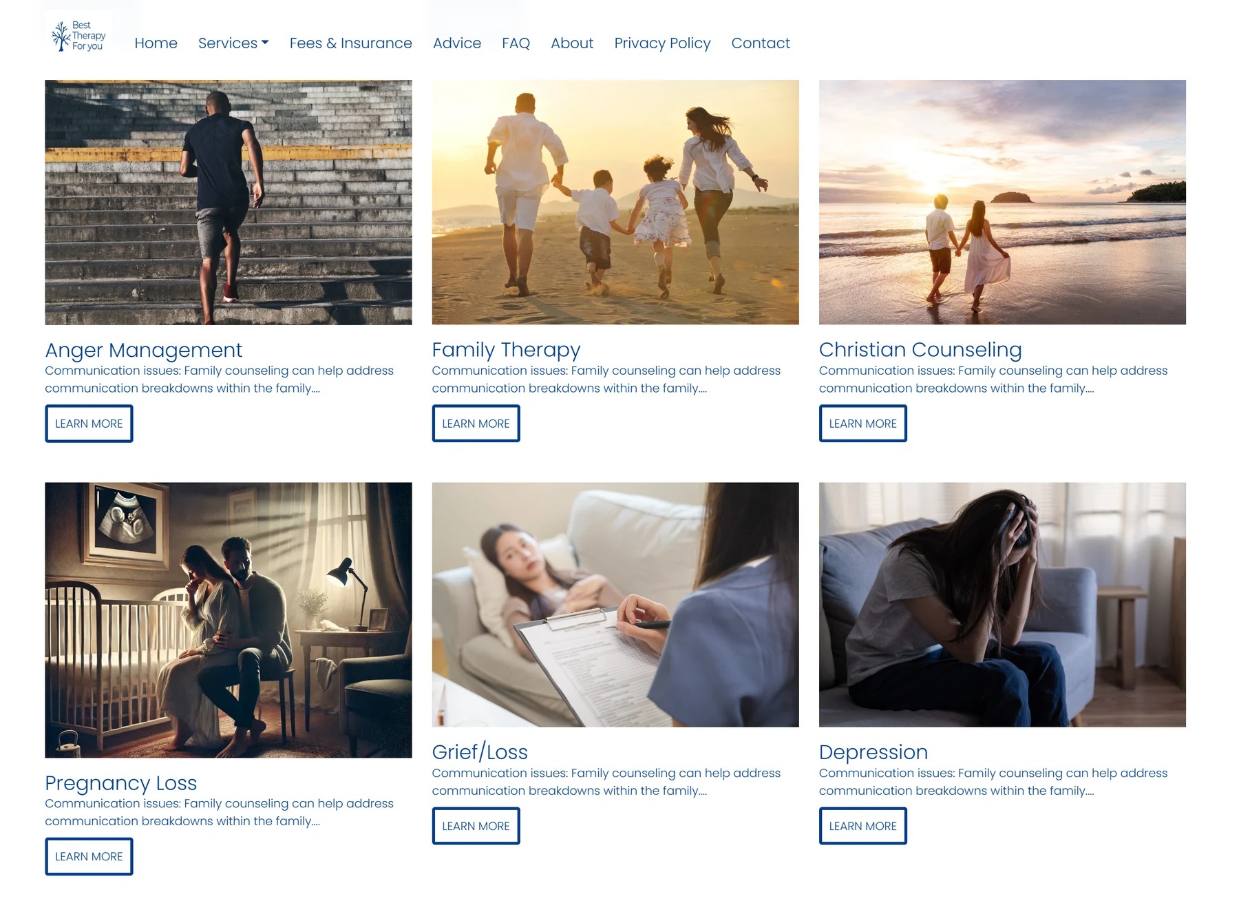 Best Therapy For You: therapy services