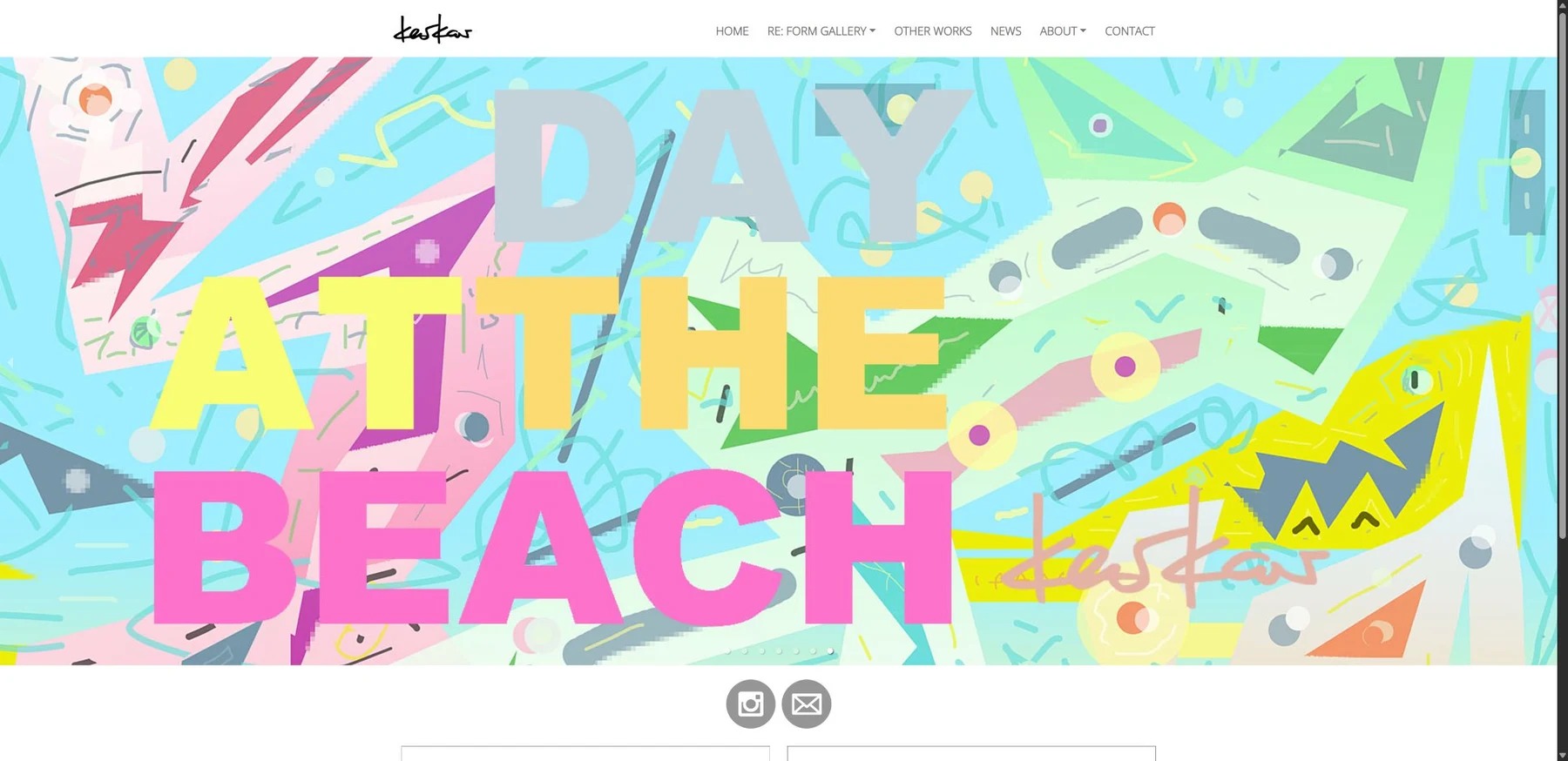 Kev Kav Art: artist homepage