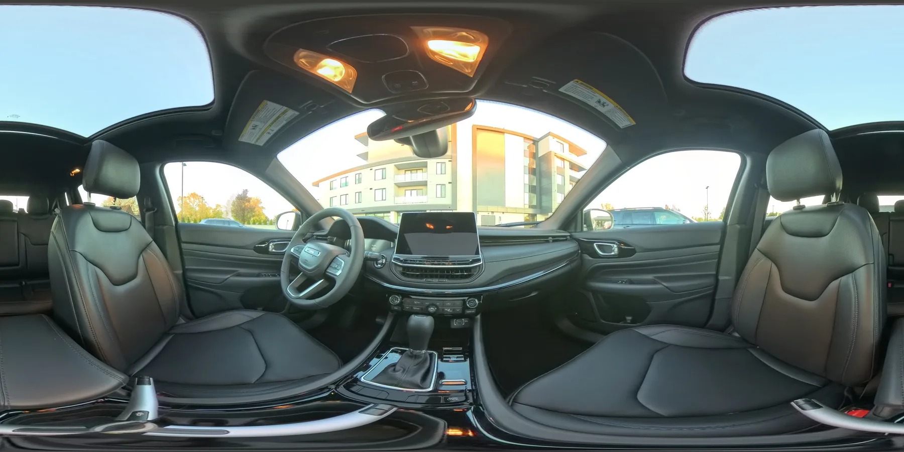 VIN360 panoramic vehicle interior capture