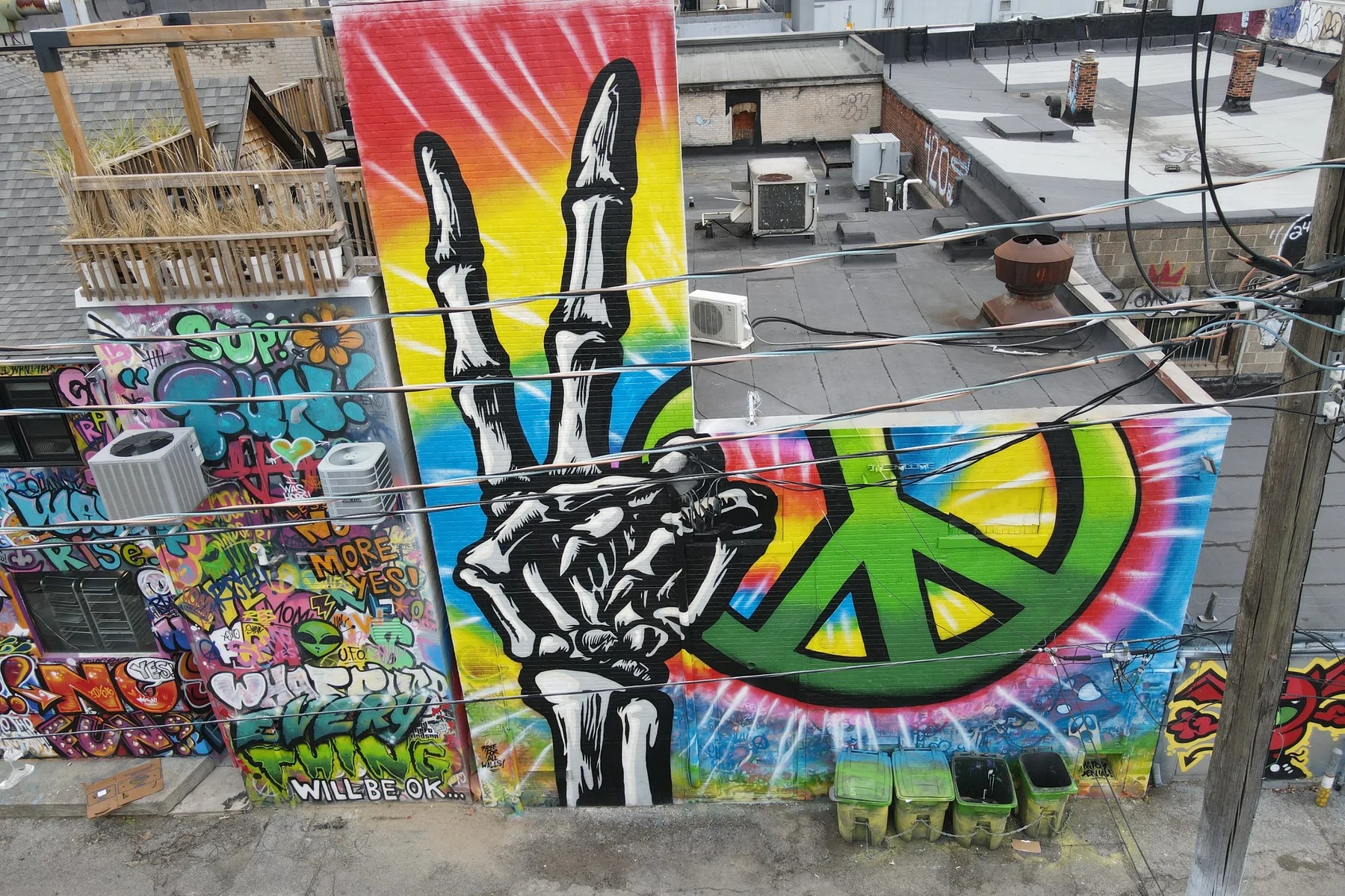 Free For All Walls what project visual